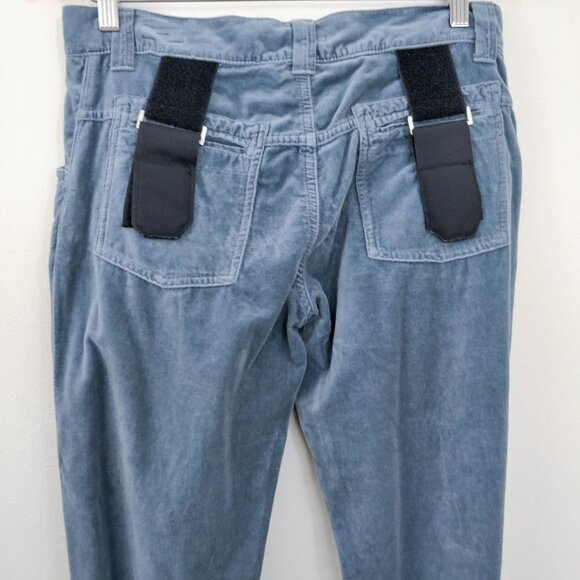 Dolce & Gabbana Runway 2003 Velvet Bondage Pants - Picture 7 of 9